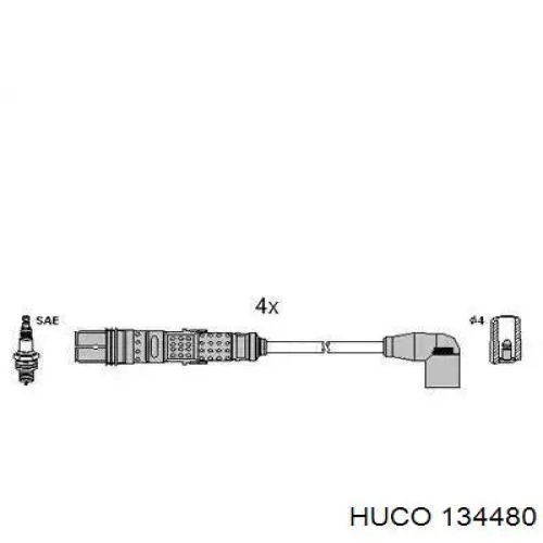 134480 Huco высоковольтные провода