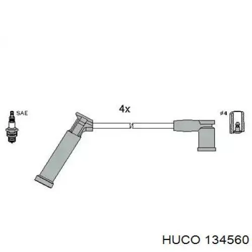 Высоковольтные провода 134560 Huco