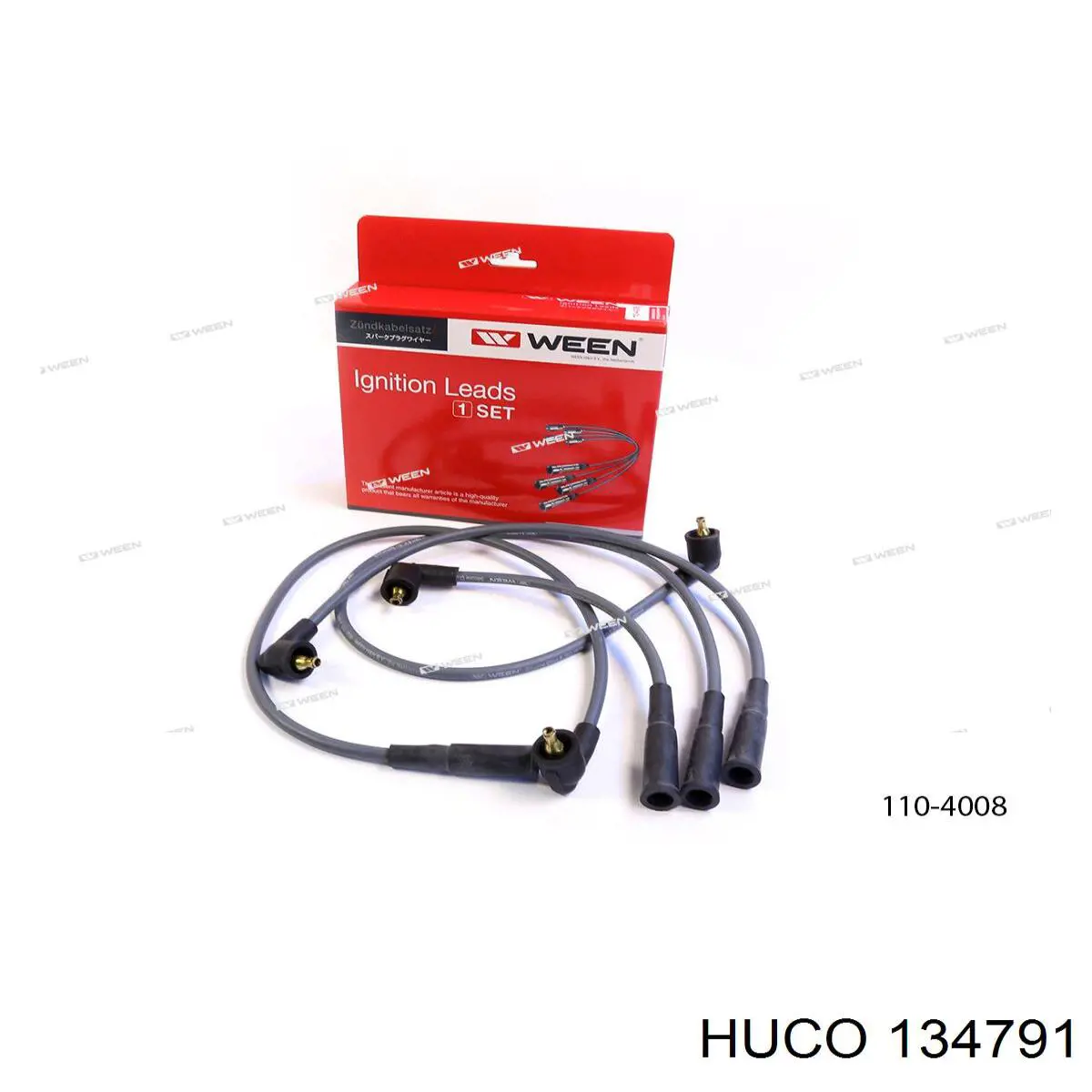 Juego de cables de encendido 134791 Huco