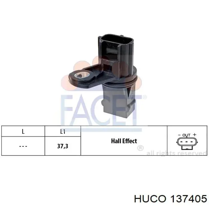 Датчик давления выхлопных газов Huco 137405 цена, от 38.35 USD