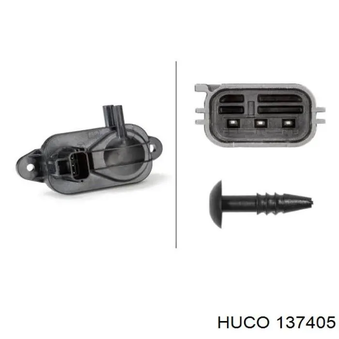 Sensor De Presion De Escape 137405 Huco