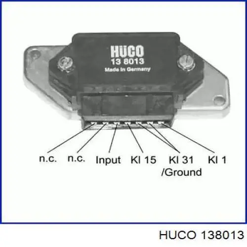 138013 Huco модуль зажигания (коммутатор)