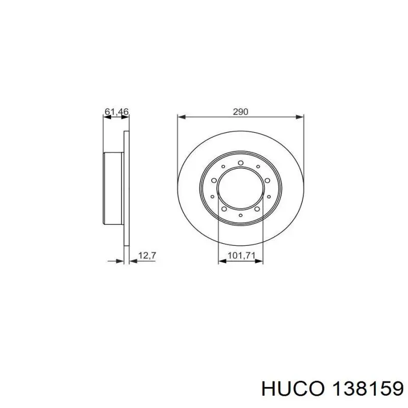 Датчик положения коленчатого вала Huco 138159 цена, от 12.67 USD