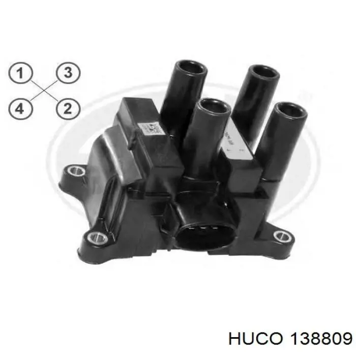 Катушка зажигания 138809 Huco