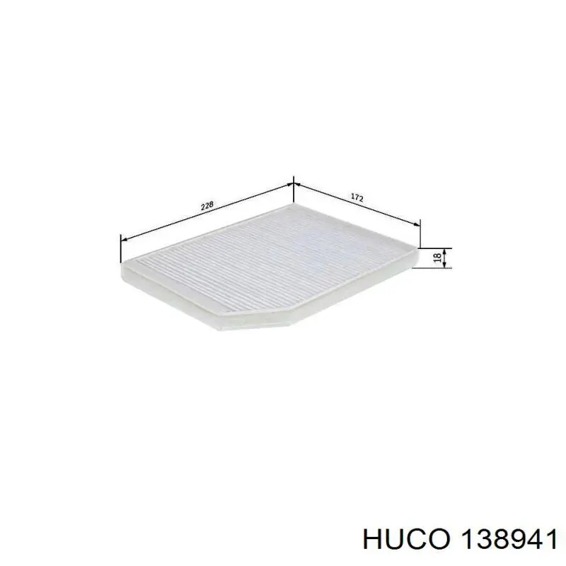 138941 Huco Датчик расхода воздуха