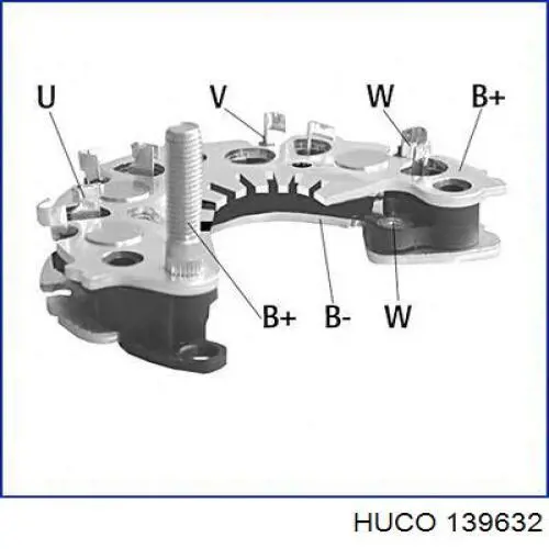 139632 Huco Выпрямитель генератора