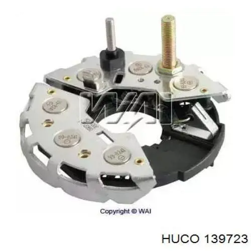 139723 Huco Выпрямитель генератора