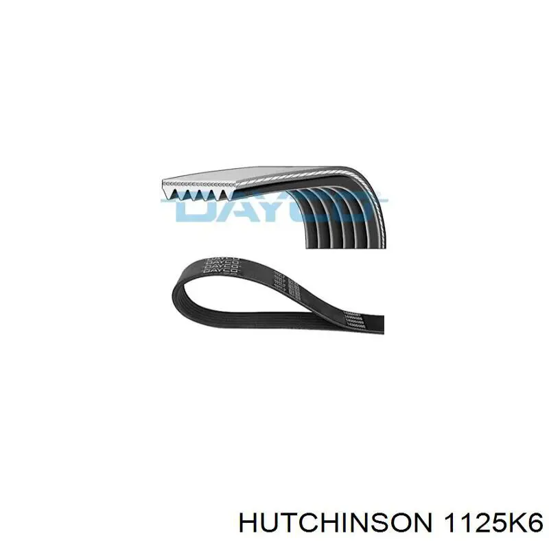 Купить 1125K6 Hutchinson Ремень генератора