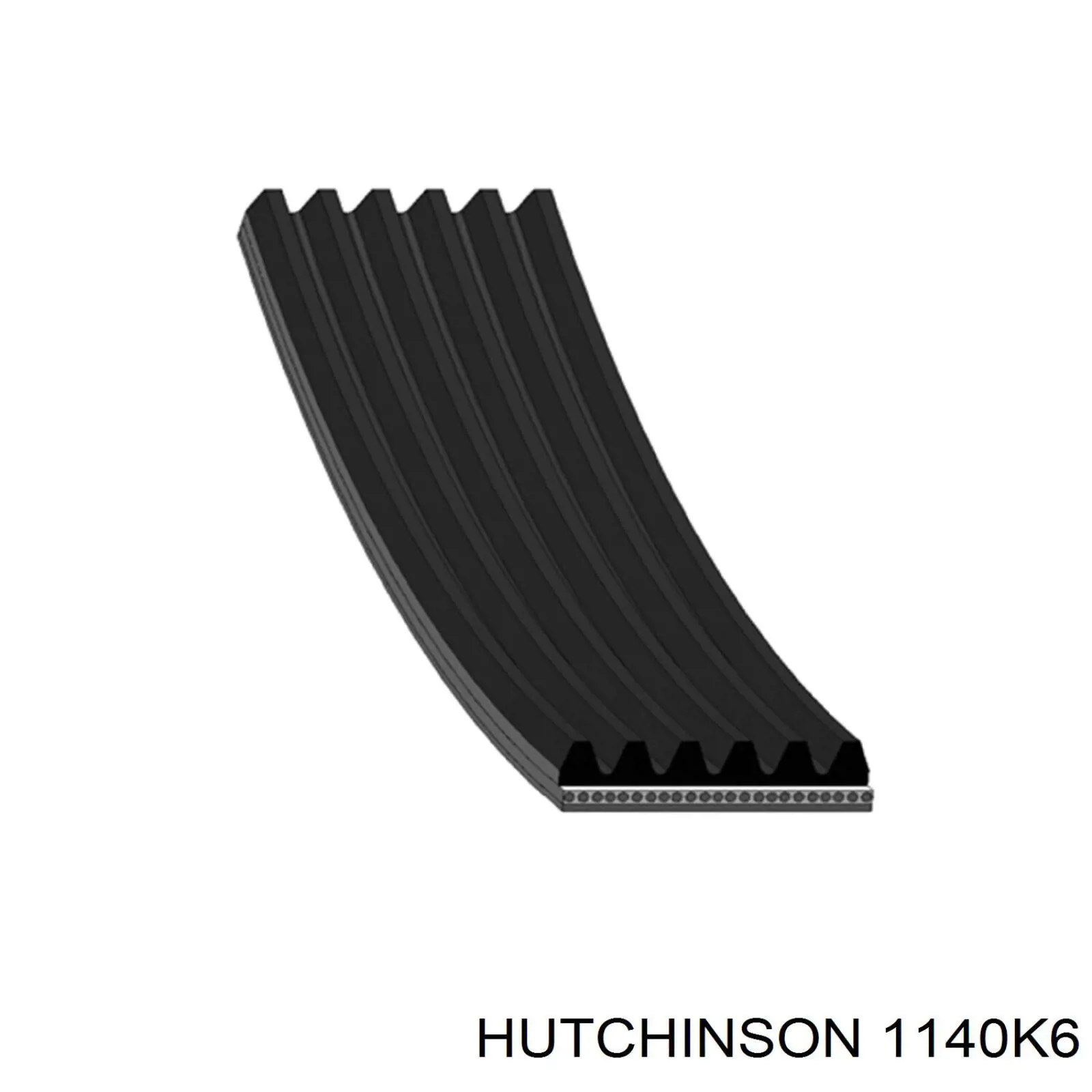 Клиновый ремень Hutchinson 1140K6 цена, от 9.04 USD