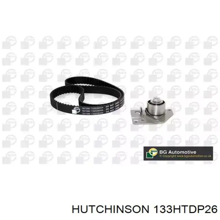 ГРМ ремни Hutchinson 133HTDP26