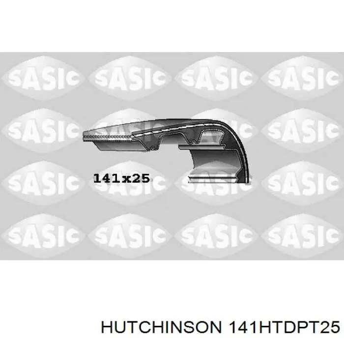 ГРМ ремни Hutchinson 141HTDPT25