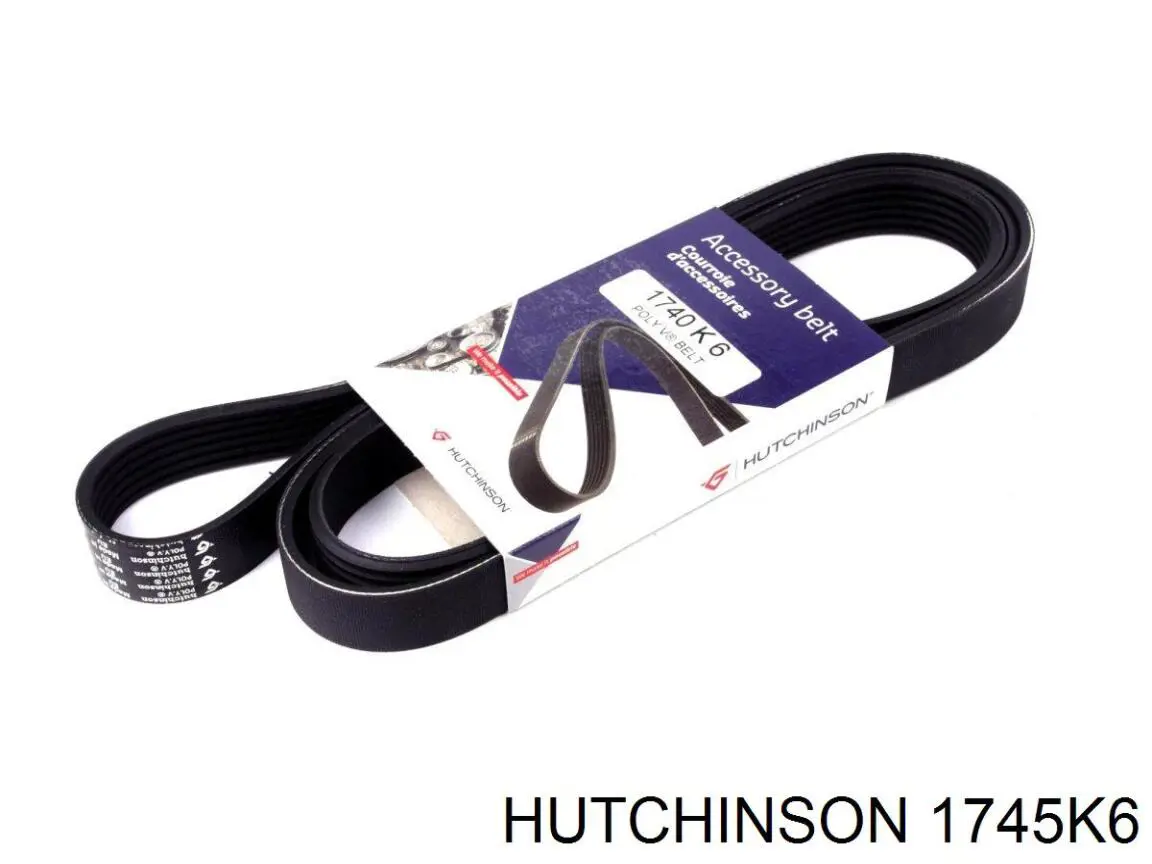 Ремень генератора 1745K6 Hutchinson