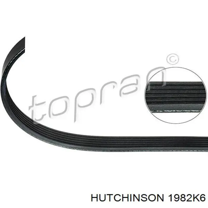 Ремень генератора 6340602 Opel