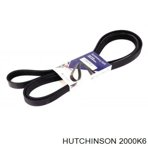 Ремень генератора 2000K6 Hutchinson