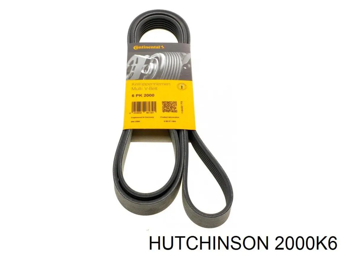 Купить 2000K6 Hutchinson Ремень генератора