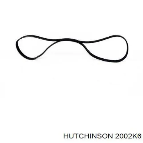 Ремень генератора 2002K6 Hutchinson