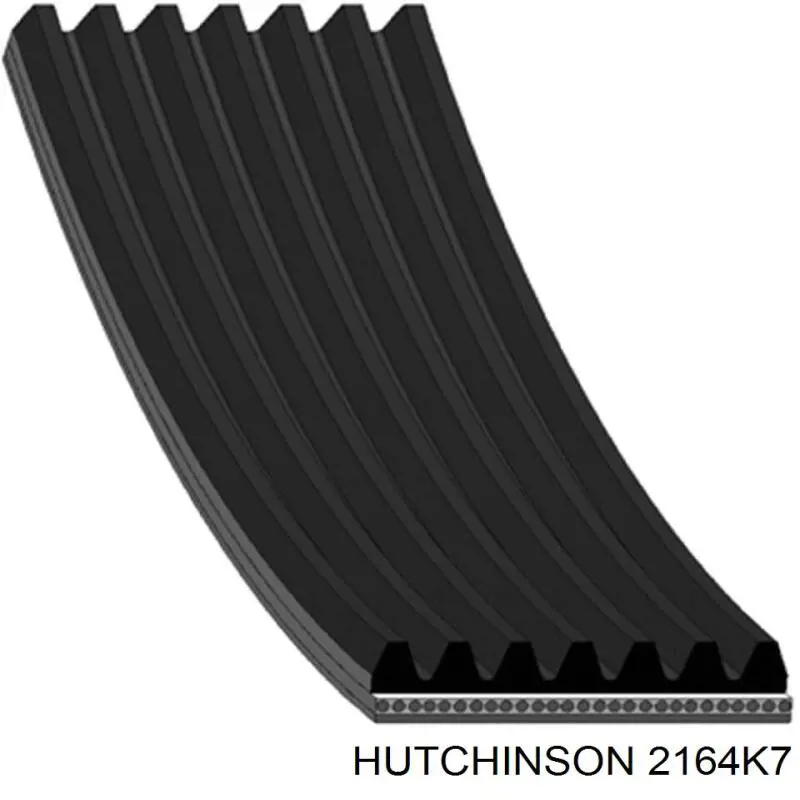 Клиновый ремень Hutchinson 2164K7 цена, от 17.81 USD