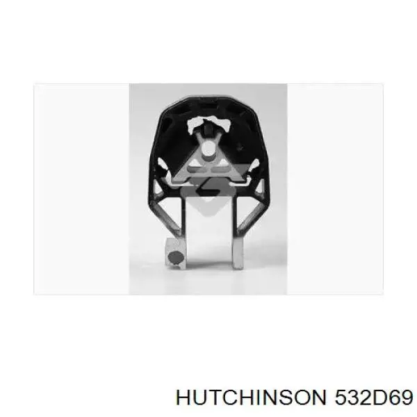 532D69 Hutchinson подушка (опора двигателя передняя)
