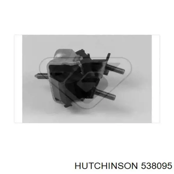 Подушка (опора) двигателя правая передняя Hutchinson 538095