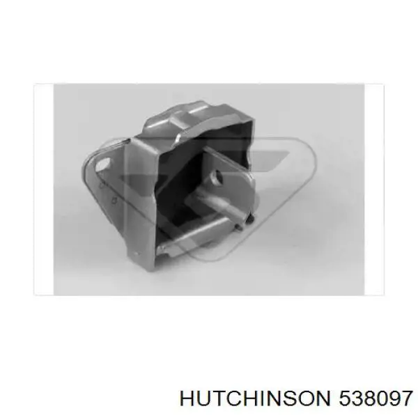 538097 Hutchinson подушка трансмиссии (опора коробки передач правая)