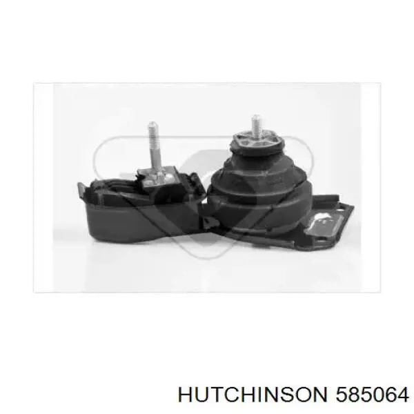 585064 Hutchinson подушка (опора двигателя правая)