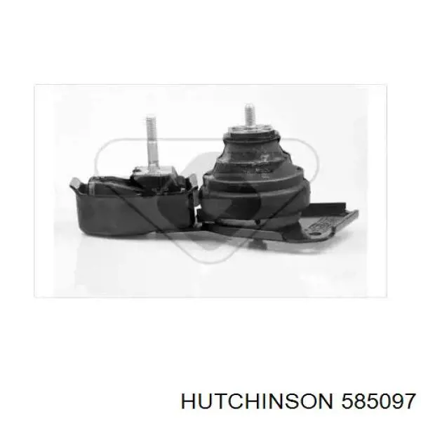585097 Hutchinson подушка (опора двигателя правая)