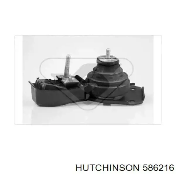 586216 Hutchinson подушка (опора двигателя правая)