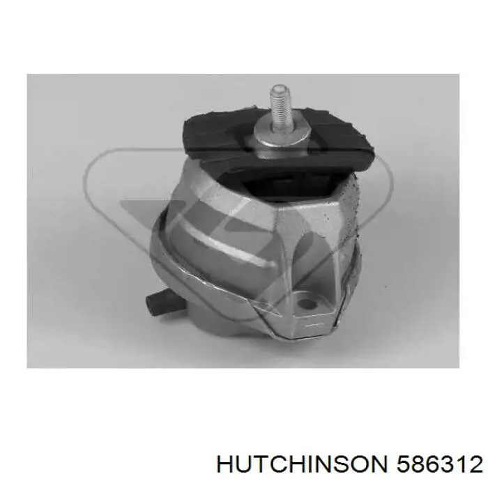 Подушка (опора) двигателя правая Hutchinson 586312