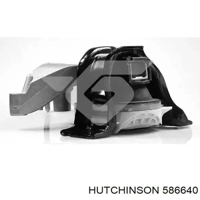 Подушка (опора) двигателя правая Hutchinson 586640