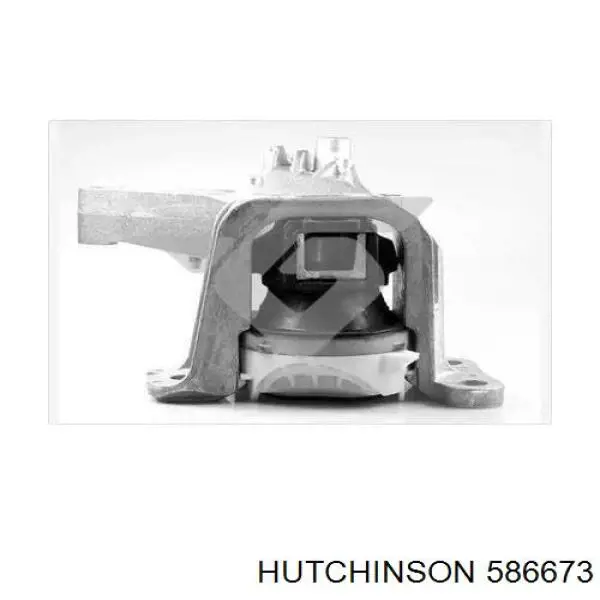 586673 Hutchinson подушка (опора двигателя правая)