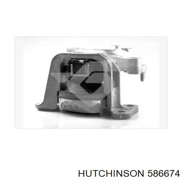 586674 Hutchinson подушка (опора двигателя правая)