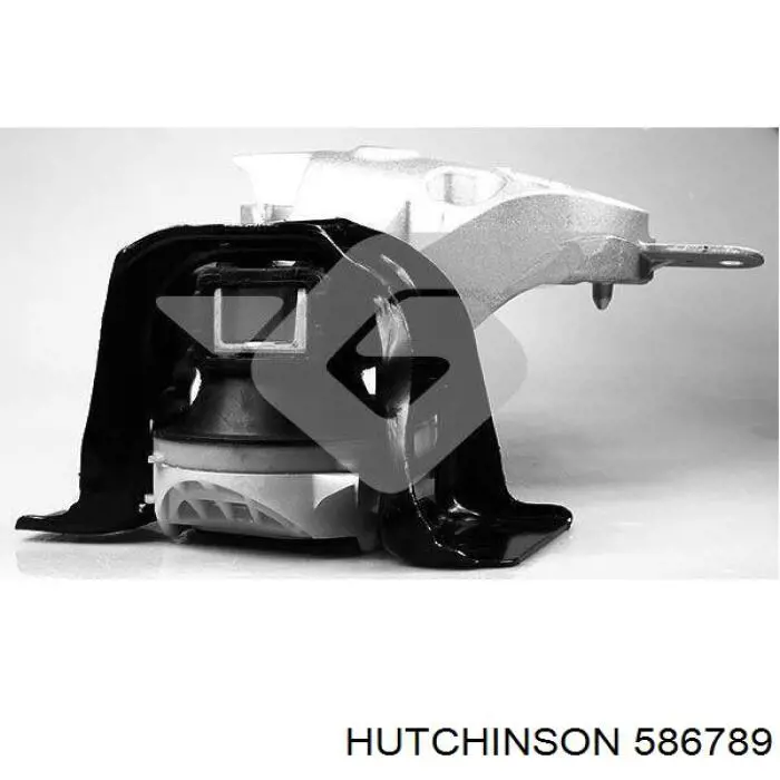 Подушка (опора) двигателя правая Hutchinson 586789