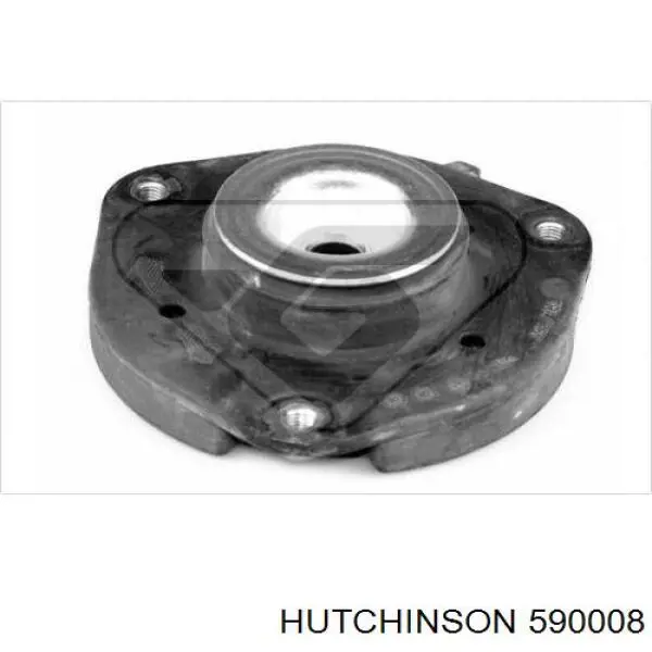 Soporte amortiguador delantero 590008 Hutchinson