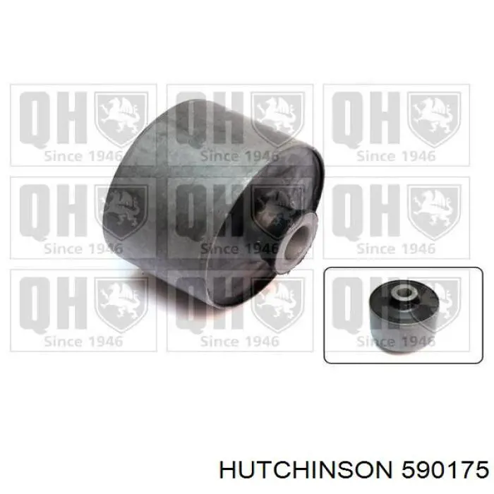Сайлентблок подрамника задний Hutchinson 590175