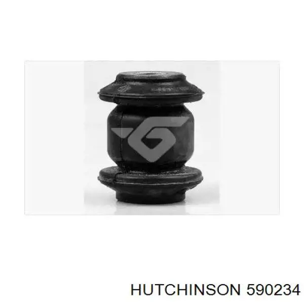 590234 Hutchinson bloco silencioso dianteiro do braço oscilante inferior