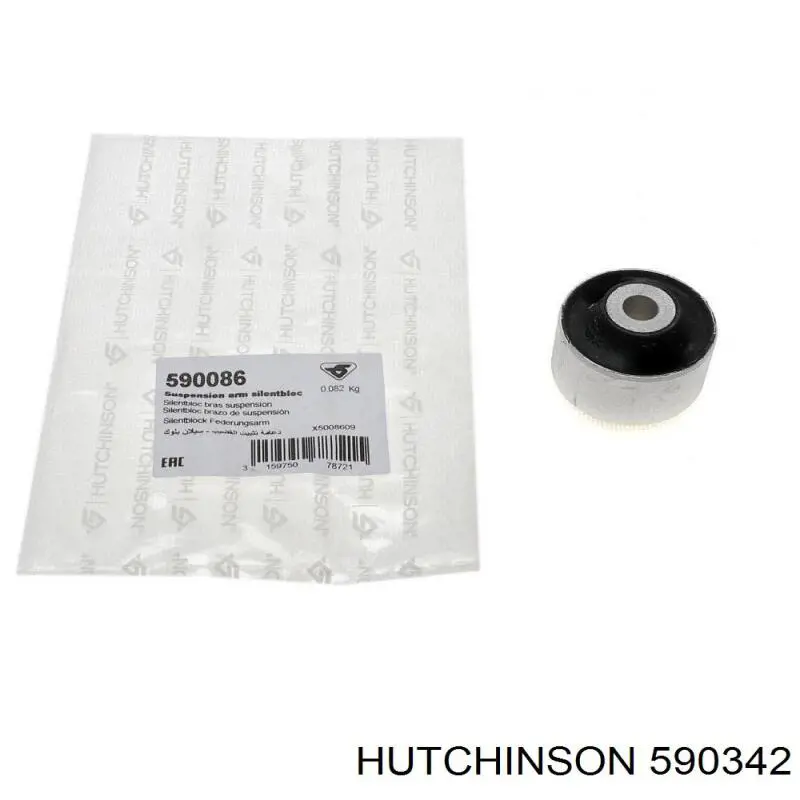 Сайлентблок переднего верхнего рычага 590342 Hutchinson