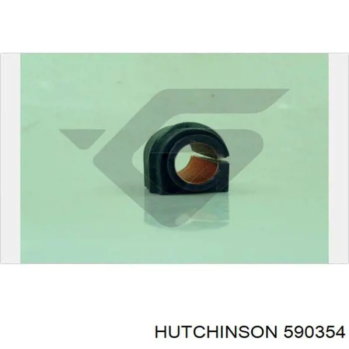 Втулка стабилизатора заднего Hutchinson 590354
