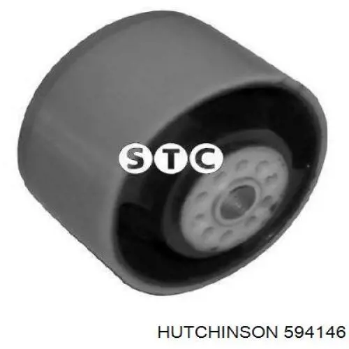 Подушка (опора) двигателя задняя (сайлентблок) 594146 Hutchinson