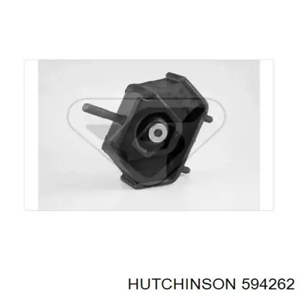 Колодки тормозные задние дисковые Hutchinson 594262