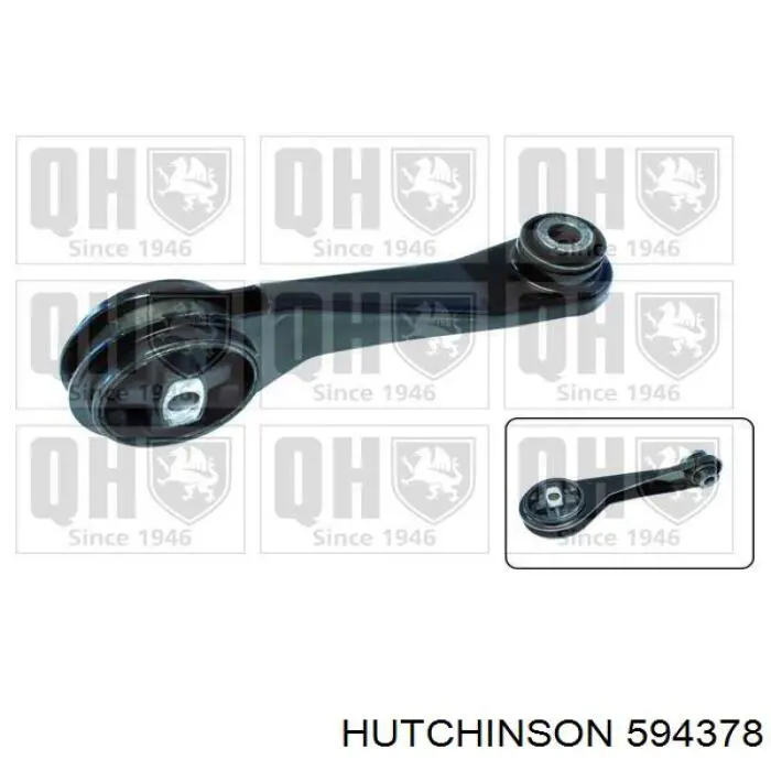 Задняя опора двигателя 594378 Hutchinson