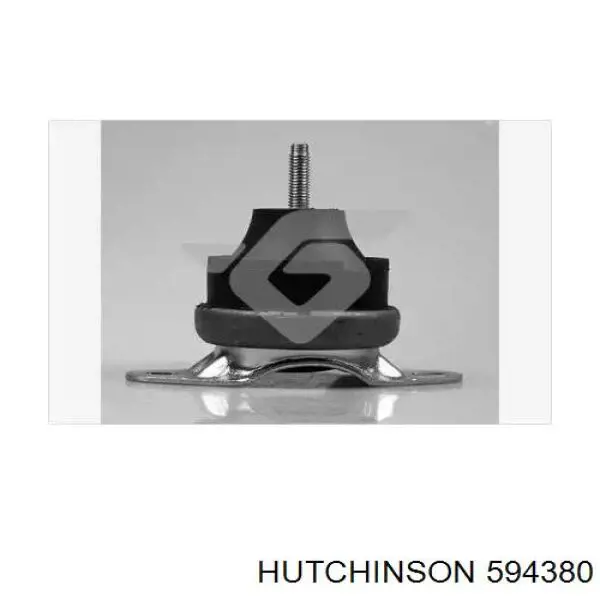 594380 Hutchinson подушка (опора двигателя правая верхняя)