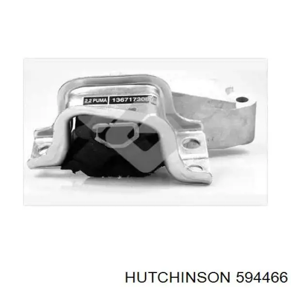 Подушка (опора) двигателя правая Hutchinson 594466