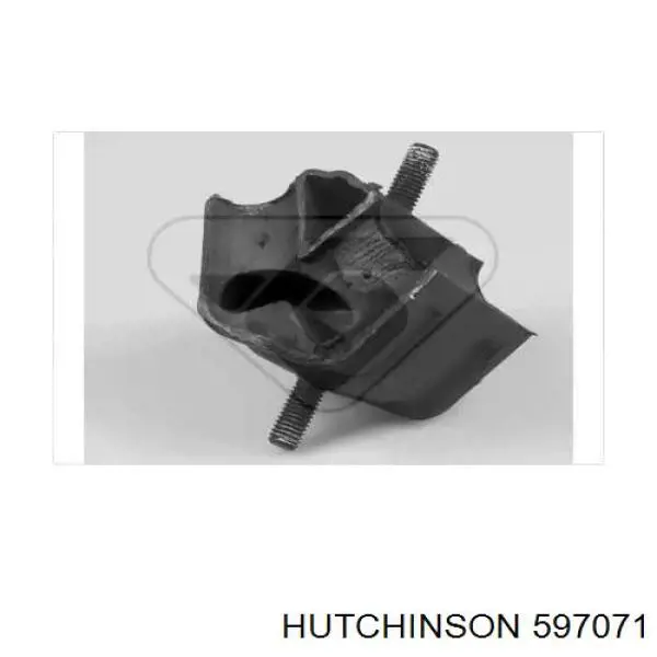 Подушка (опора) двигателя левая/правая Hutchinson 597071