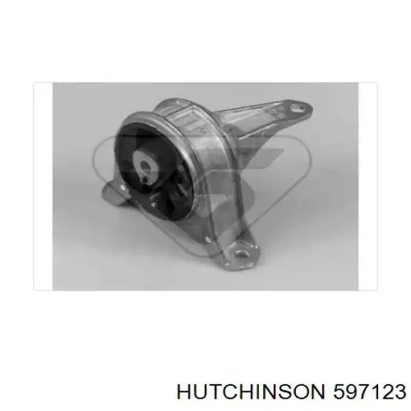 597123 Hutchinson подушка (опора двигателя правая)