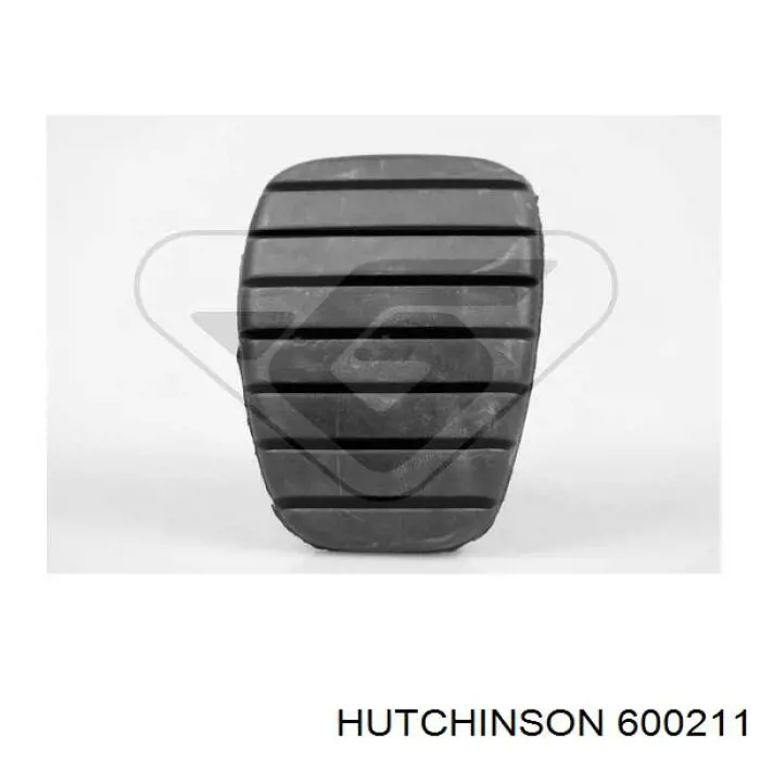 600211 Hutchinson накладка педали сцепления