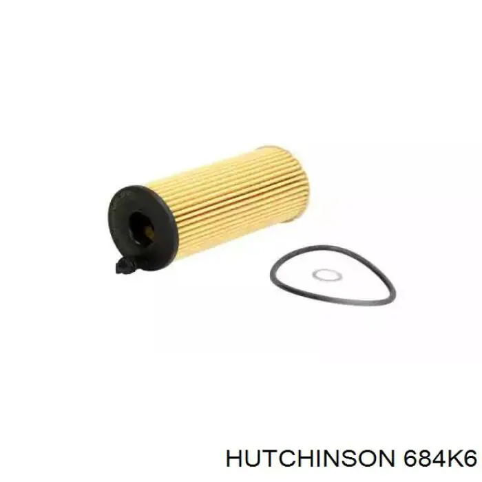 Ремень генератора 684K6 Hutchinson
