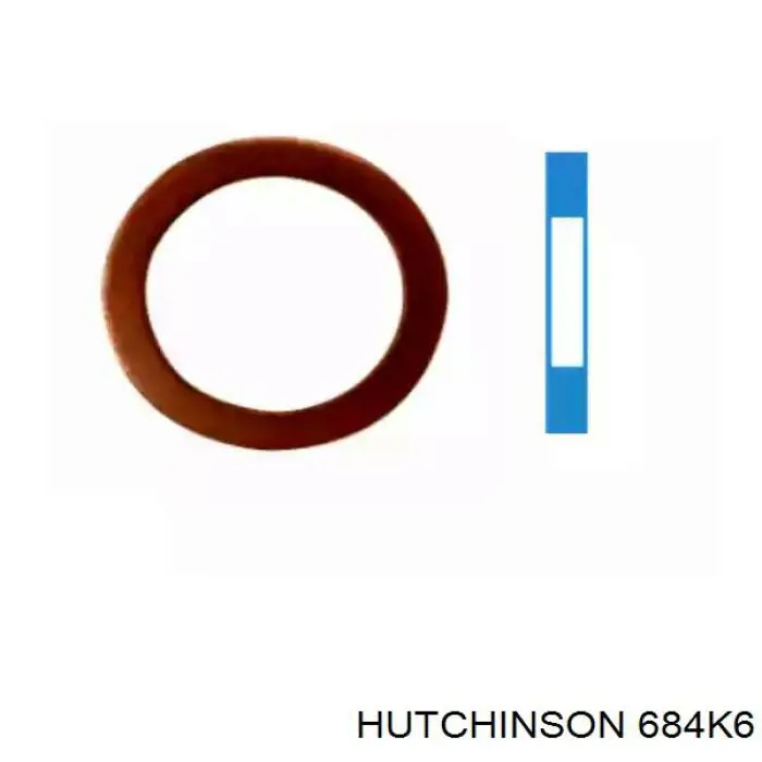Ремень кондиционера Hutchinson 684K6