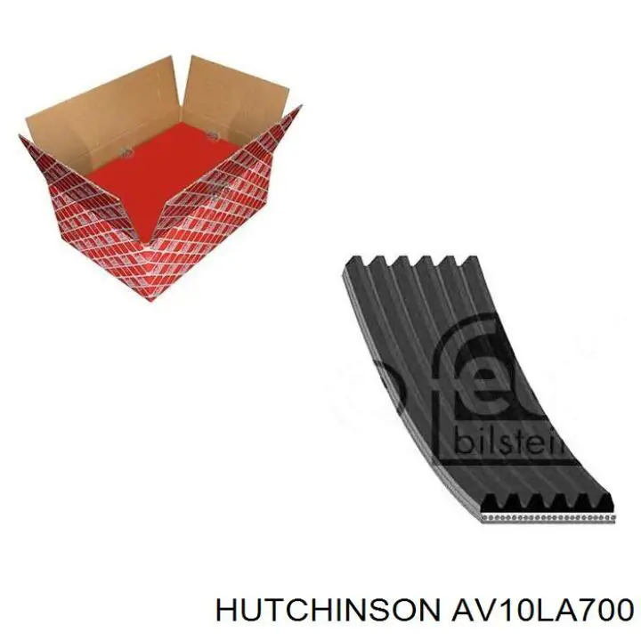 AV10LA700 Hutchinson Поликлиновый ремень