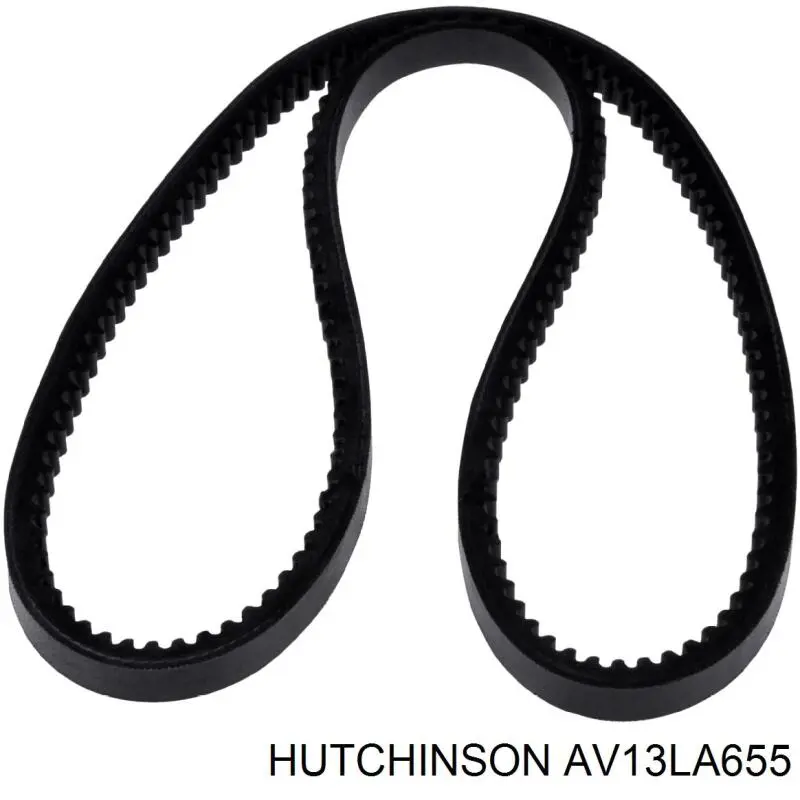 Ремень генератора AV13LA655 Hutchinson
