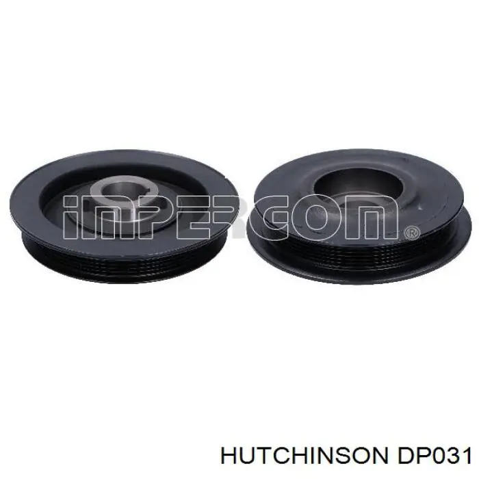 Шкив коленвала (демпфер) Hutchinson DP031 цена, от 88.98 USD